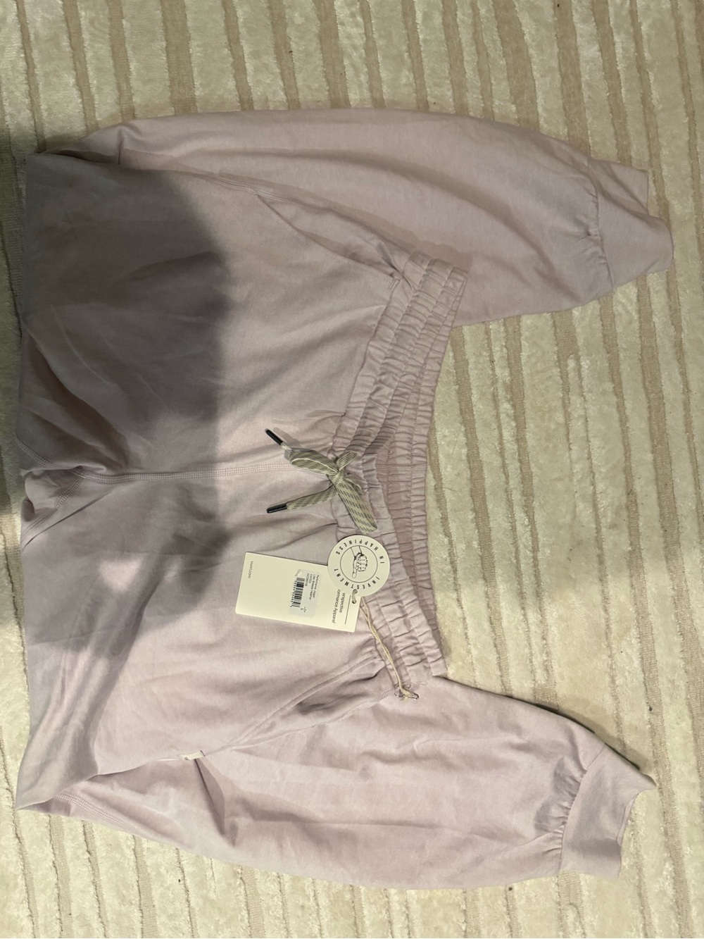 Vuori Light Pink Athletic Lounge Shorts